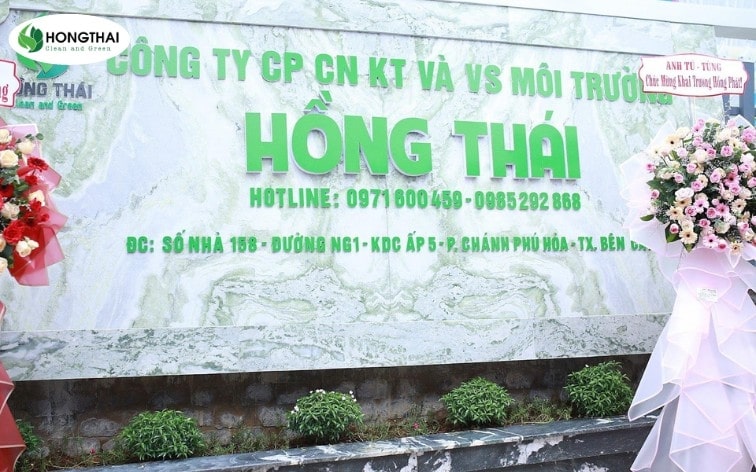 Công ty Môi Trường Hồng Thái cung cấp giải pháp xử lý môi trường chuyên nghiệp